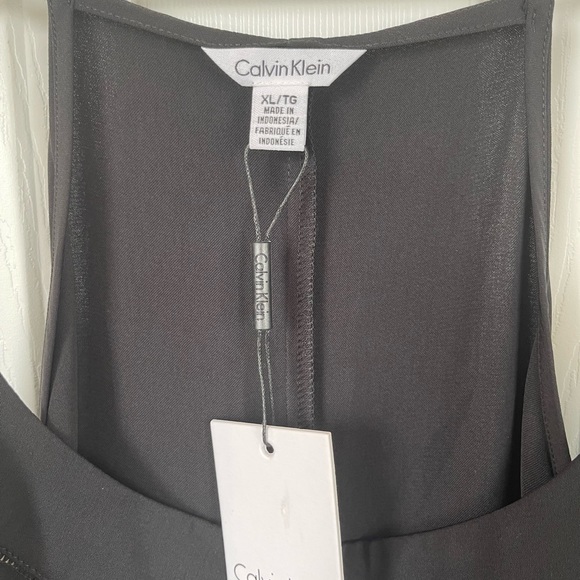 NWT Calvin Klein Black Tank Top - Picture 2 of 5
